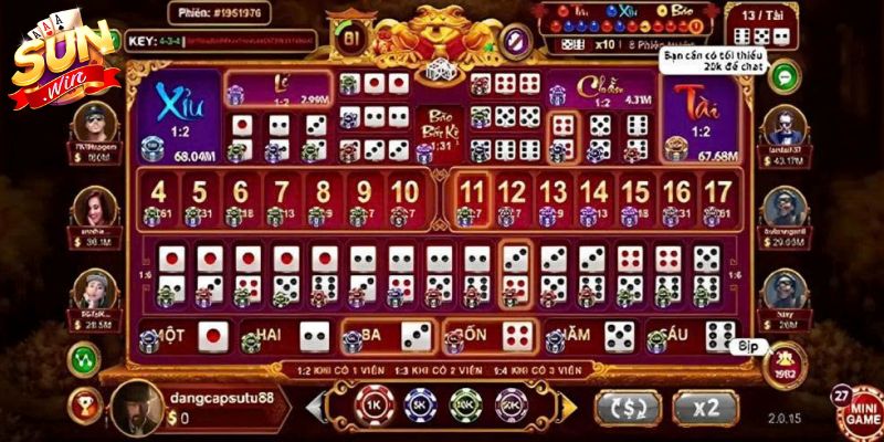 Sicbo Tài Phú Sunwin – Game Đổi Thưởng Hấp Dẫn Năm 2026 Kinh nghiệm chơi Sicbo Tài Phú Sunwin hiệu quả