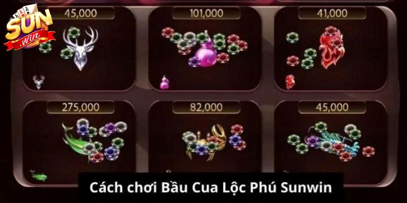 Bầu Cua Lộc Phú Sunwin – Game Dân Gian Đổi Thưởng Cực Cuốn Quy trình tham gia Bầu cua lộc phú Sunwin đơn giản